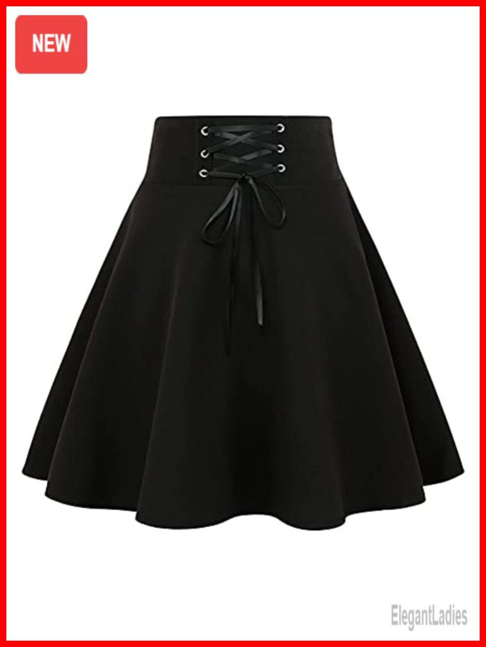 Plaid High Waist Pleated Mini Skirt Cotton A-Line Flowy Summer Casual